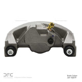 Dynamic Friction 1984-1987 Pontiac Fiero Front Left Premium Caliper - Silver Zinc Coated by Dynamic Friction Company 331-52019