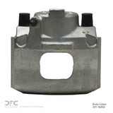 Dynamic Friction 1986-1993 Ford Taurus (Excl SHO) Front Right Premium Caliper - Silver Zinc Coated