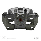 Dynamic Friction 2014-2019 Ford Fiesta Front Right Silver Zinc Coated Premium Caliper by Dynamic Friction Company 331-54132