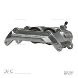 Dynamic Friction 1972-1976 Ford E-250 Econoline Front Left Silver Zinc Coated Premium Caliper by Dynamic Friction Company 331-54161