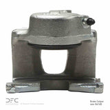 Dynamic Friction 1980-1985 Ford F-250 RWD (Excl Super Duty) Front Left Premium Caliper - Silver Zinc Coated by Dynamic Friction Company 331-54165