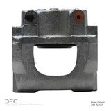 Dynamic Friction 1986-1987 Ford Ranger Front Left Silver Zinc Coated Premium Caliper by Dynamic Friction Company 331-54169