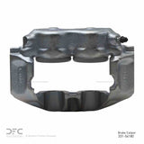 Dynamic Friction 1986-1994 Ford F-250 4WD (Excl Super Duty) Front Right Premium Caliper - Silver Zinc Coated by Dynamic Friction Company 331-54180