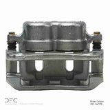 Dynamic Friction 1995-2002 Ford Explorer Front Left Premium Caliper - Silver Zinc Coated by Dynamic Friction Company 331-54195