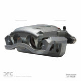 Dynamic Friction 2005-2013 Ford F-350 Super Duty 4WD Front Right/Front Right Premium Caliper - Silver Zinc Coated by Dynamic Friction Company 331-54228