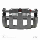 Dynamic Friction 2009-2019 Ford Taurus (Excl SHO) Front Left Premium Caliper - Silver Zinc Coated by Dynamic Friction Company 331-54235