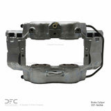 Dynamic Friction 2009-2024 Chevrolet Silverado 4500 HD Rear Right/Left / Front Right/Left Premium Caliper - Silver by Dynamic Friction Company 331-54264