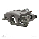 Dynamic Friction 2008-2018 Ford Focus Rear Left Premium Caliper - Silver Zinc Coated by Dynamic Friction Company 331-54649
