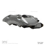 Dynamic Friction 1986-1994 Mazda 323 Front Left Silver Zinc Coated Premium Caliper