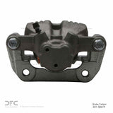 Dynamic Friction 2005-2012 Acura RL Rear Left Silver Zinc Coated Premium Caliper by Dynamic Friction Company 331-58619