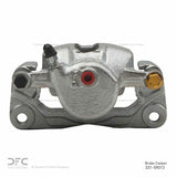 Dynamic Friction 1984-1991 Honda CRX Front Left Silver Zinc Coated Premium Caliper