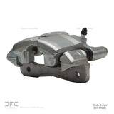 Dynamic Friction 1990-2000 Honda Civic Front Left Premium Caliper - Silver Zinc Coated by Dynamic Friction Company 331-59025
