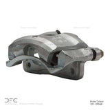 Dynamic Friction 1990-1999 Acura CL Front Right Premium Caliper - Silver Zinc Coated by Dynamic Friction Company 331-59048