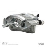 Dynamic Friction 1990-1999 Acura CL Front Left Premium Caliper - Silver Zinc Coated by Dynamic Friction Company 331-59049