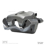Dynamic Friction 2003-2008 Honda Pilot Front Left Premium Caliper - Silver Zinc Coated by Dynamic Friction Company 331-59075