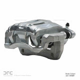 Dynamic Friction 2012-2016 Honda Crosstour Front Left Premium Caliper - Silver Zinc Coated by Dynamic Friction Company 331-59089