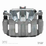 Dynamic Friction 2012-2016 Honda Crosstour Front Left Premium Caliper - Silver Zinc Coated by Dynamic Friction Company 331-59089