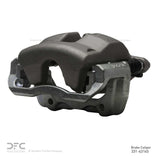 Dynamic Friction 2008-2012 Mercedes-Benz C250 Front Left Silver Zinc Coated Premium Caliper by Dynamic Friction Company 331-63145