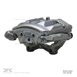 Dynamic Friction 2008-2016 Mercedes-Benz E400 Front Right Silver Zinc Coated Premium Caliper by Dynamic Friction Company 331-63160