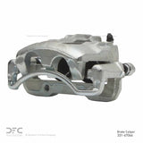 Dynamic Friction 1986-1997 Nissan D21 Front Right Silver Zinc Coated Premium Caliper by Dynamic Friction Company 331-67044