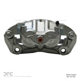 Dynamic Friction 2011-2019 Chevrolet City Express Front Right Silver Zinc Coated Premium Caliper by Dynamic Friction Company 331-67134