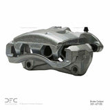 Dynamic Friction 2011-2019 Chevrolet City Express Front Left Silver Zinc Coated Premium Caliper by Dynamic Friction Company 331-67135