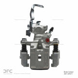 Dynamic Friction 1982-1993 Nissan 240SX Rear Left Silver Zinc Coated Premium Caliper (NLA) by Dynamic Friction Company 331-67611