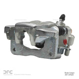 Dynamic Friction 1985-1987 Nissan Maxima Rear Left Silver Zinc Coated Premium Caliper (NLA) by Dynamic Friction Company 331-67623