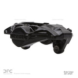 Dynamic Friction 1989-1996 Nissan 300ZX Turbo Rear Left Black Powder Coated Premium Caliper by Dynamic Friction Company 331-67631