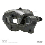 Dynamic Friction 1986-1995 Mitsubishi Raider Front Left Premium Caliper - Silver Zinc Coated