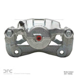 Dynamic Friction 1999-2002 Mitsubishi Mirage Front Right Silver Zinc Coated Premium Caliper by Dynamic Friction Company 331-72034