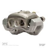 Dynamic Friction 1993-2000 Mitsubishi Montero Front Left Silver Zinc Coated Premium Caliper by Dynamic Friction Company 331-72041