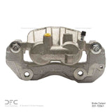 Dynamic Friction 1993-2000 Mitsubishi Montero Front Left Silver Zinc Coated Premium Caliper by Dynamic Friction Company 331-72041