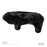 Dynamic Friction 1990-1993 Dodge Stealth Front Right Silver Zinc Coated Premium Caliper by Dynamic Friction Company 331-72046