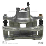 Dynamic Friction 2007-2024 Mitsubishi Outlander Front Right Premium Caliper - Silver Zinc Coated by Dynamic Friction Company 331-72074
