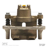 Dynamic Friction 2000-2006 Mitsubishi Montero Rear Left Silver Zinc Coated Premium Caliper by Dynamic Friction Company 331-72609