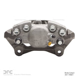 Dynamic Friction 2008-2017 Audi ALLROAD Front Left Silver Zinc Coated Premium Caliper by Dynamic Friction Company 331-73061