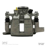 Dynamic Friction 2005-2007 Audi A6 Rear Right Silver Zinc Coated Premium Caliper by Dynamic Friction Company 331-73646