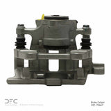 Dynamic Friction 2005-2007 Audi A6 Quattro Rear Left Silver Zinc Coated Premium Caliper by Dynamic Friction Company 331-73647