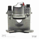Dynamic Friction 1980-1984 Volkswagen Rabbit/SCIROCCO Front Right Premium Caliper - Silver Zinc Coated by Dynamic Friction Company 331-74008