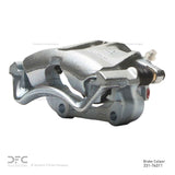 Dynamic Friction 1989-2002 Volkswagen Golf Front Left Premium Caliper - Silver Zinc Coated by Dynamic Friction Company 331-74011