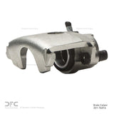 Dynamic Friction 1985-1993 Volkswagen Golf Front Right Premium Caliper - Silver Zinc Coated by Dynamic Friction Company 331-74014