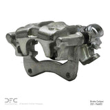 Dynamic Friction 1988-1993 Volkswagen Corrado/Golf/Passat/Jetta Sedan Rear Left Silver Zinc Coated Premium Caliper by Dynamic Friction Company 331-74603