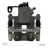 Dynamic Friction 1999-2002 Volkswagen Cabrio/Cabriolet Rear Left Silver Zinc Coated Premium Caliper by Dynamic Friction Company 331-74619