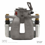 Dynamic Friction 2006-2007 Volkswagen Passat Rear Left Premium Caliper - Silver Zinc Coated by Dynamic Friction Company 331-74637