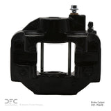 Dynamic Friction 2007-2017 Lexus LS460 Rear Right Black Powder Coated Premium Caliper by Dynamic Friction Company 331-75628