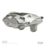 Dynamic Friction 1976-1990 Toyota Land Cruiser Front Right Premium Caliper - Silver Zinc Coated by Dynamic Friction Company 331-76012