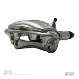 Dynamic Friction 1987-1990 Toyota Tercel Front Left Silver Zinc Coated Premium Caliper by Dynamic Friction Company 331-76069