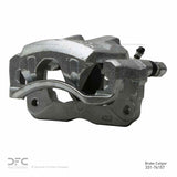Dynamic Friction 1995-1996 Toyota Avalon Front Left Silver Zinc Coated Premium Caliper by Dynamic Friction Company 331-76157