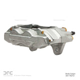 Dynamic Friction 2003-2023 Toyota FJ Cruiser Front Right Premium Caliper - Silver Zinc Coated by Dynamic Friction Company 331-76212